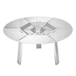 VEVOR Fire Pit Heat Deflector for Solo Stove Yukon 20 in Bonfire Stainless Steel