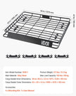 VEVOR Roof Rack Cargo Carrier Basket 43 x 50 x 4.1 in Car Top Luggage Holder