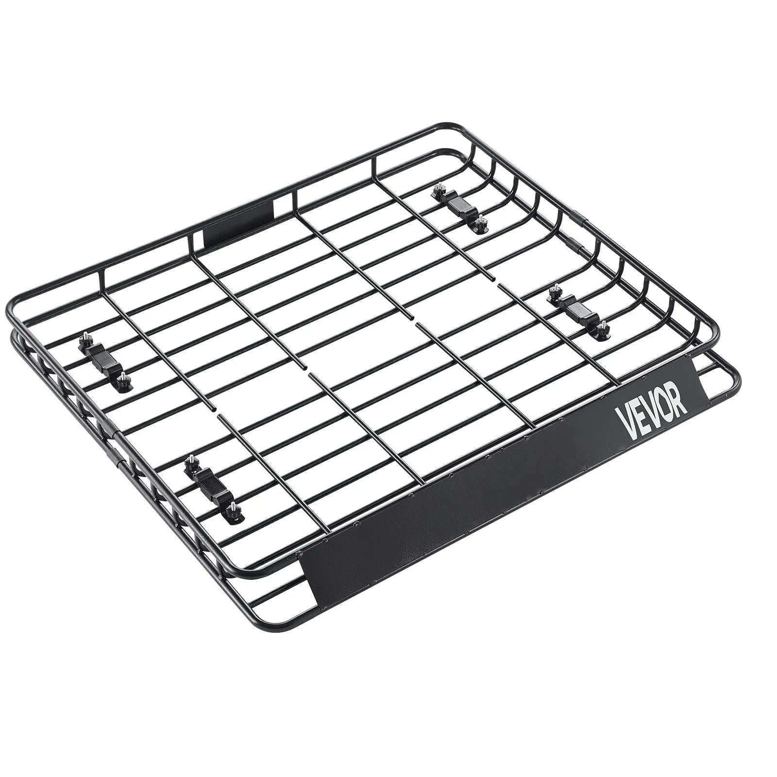 VEVOR Roof Rack Cargo Carrier Basket 43 x 50 x 4.1 in Car Top Luggage Holder