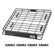 VEVOR Roof Rack Cargo Carrier Basket 43 x 50 x 4.1 in Car Top Luggage Holder