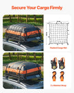 VEVOR Roof Rack Cargo Carrier Basket 51 x 36 x 4.1 in Car Top Luggage Holder Bag