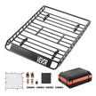 VEVOR Roof Rack Cargo Carrier Basket 51 x 36 x 4.1 in Car Top Luggage Holder Bag