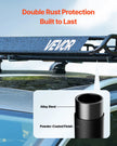 VEVOR Roof Rack Cargo Carrier Basket 64 x 50 x 4.1 in Car Top Luggage Holder Net