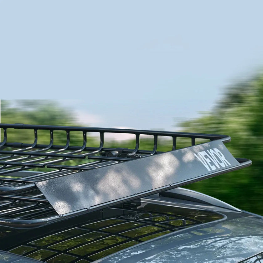 VEVOR Roof Rack Cargo Carrier Basket 64 x 50 x 4.1 in Car Top Luggage Holder Net