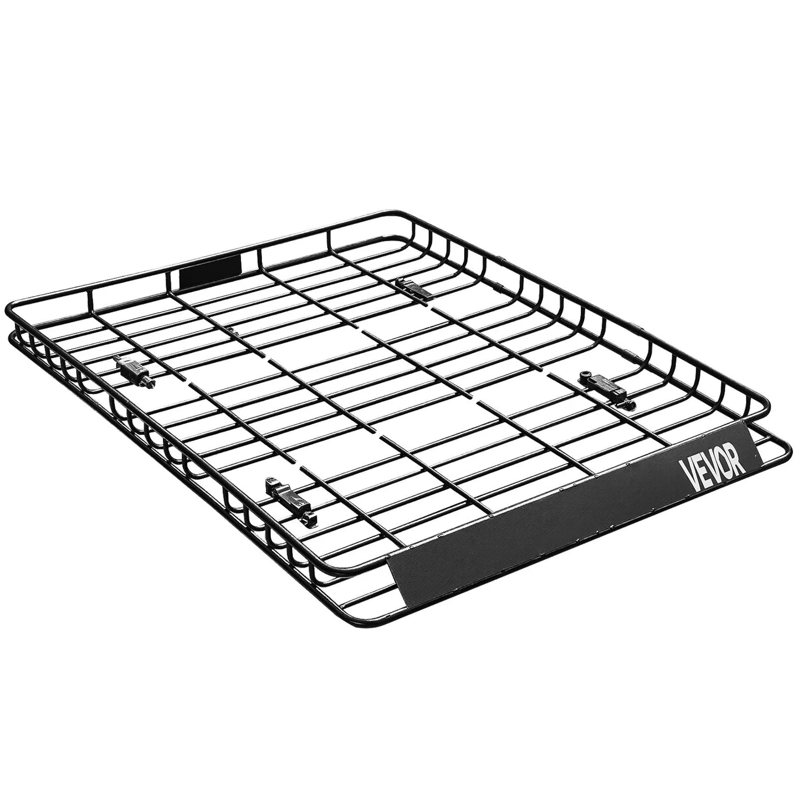 VEVOR Roof Rack Cargo Carrier Basket 64 x 50 x 4.1 in Car Top Luggage Holder Net