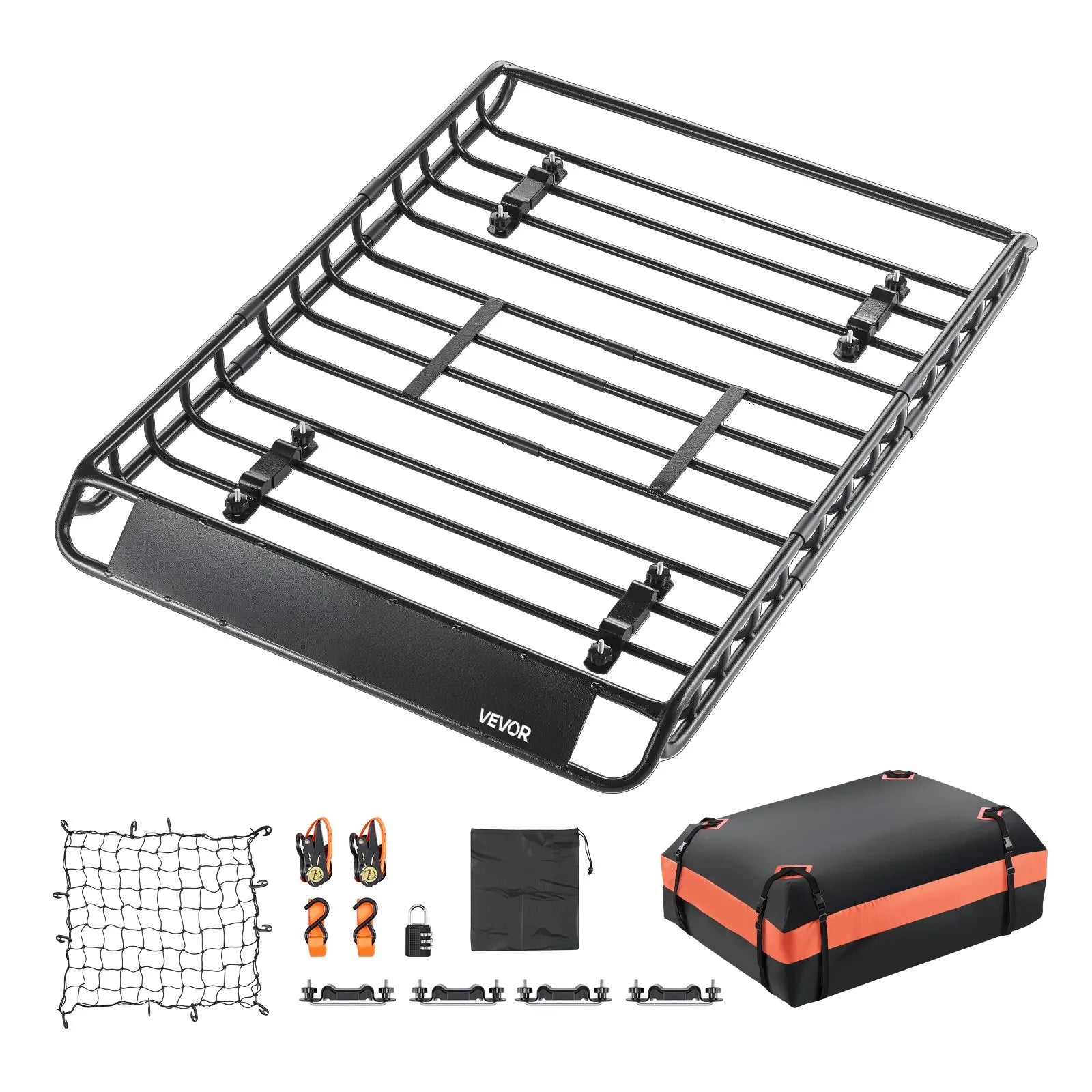 Universal Roof Rack Basket with Waterproof Cargo Bag – 51