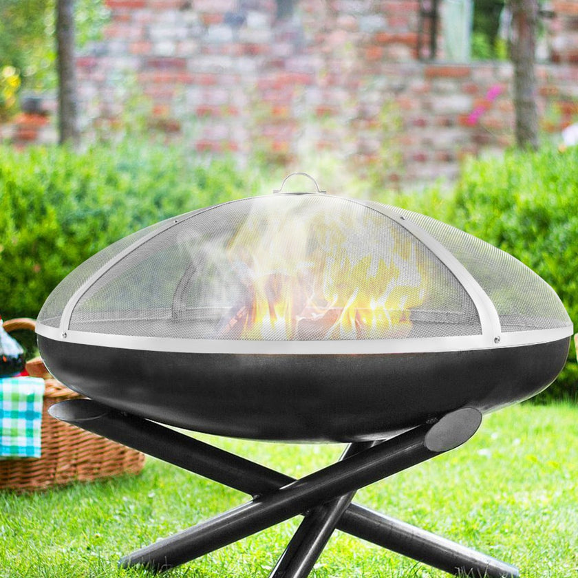 VEVOR Fire Pit Spark Screen Round 30