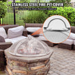 VEVOR Fire Pit Spark Screen Round 40