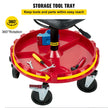 VEVOR Rolling Garage Stool, 300LBS Capacity, 18