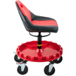 VEVOR Rolling Garage Stool, 300LBS Capacity, 18