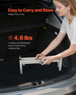 VEVOR Fire Pit Stand 15-27 Inch Adjustable with 4 Casters for Solo Stove