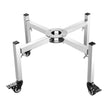 VEVOR Fire Pit Stand 15-27 Inch Adjustable with 4 Casters for Solo Stove