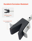 VEVOR Adjustable Transom Saver 23.6-59 in Boat Transom Saver with Composite Head