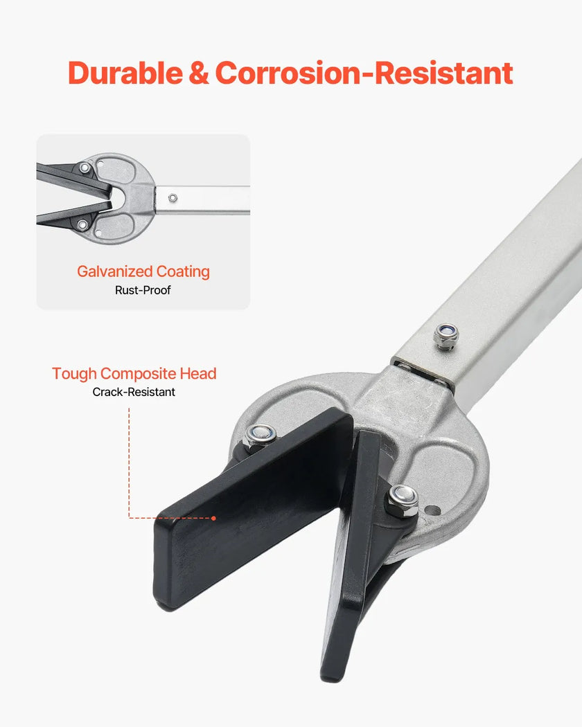 VEVOR Adjustable Transom Saver 23-35 in Boat Transom Saver with Composite Head