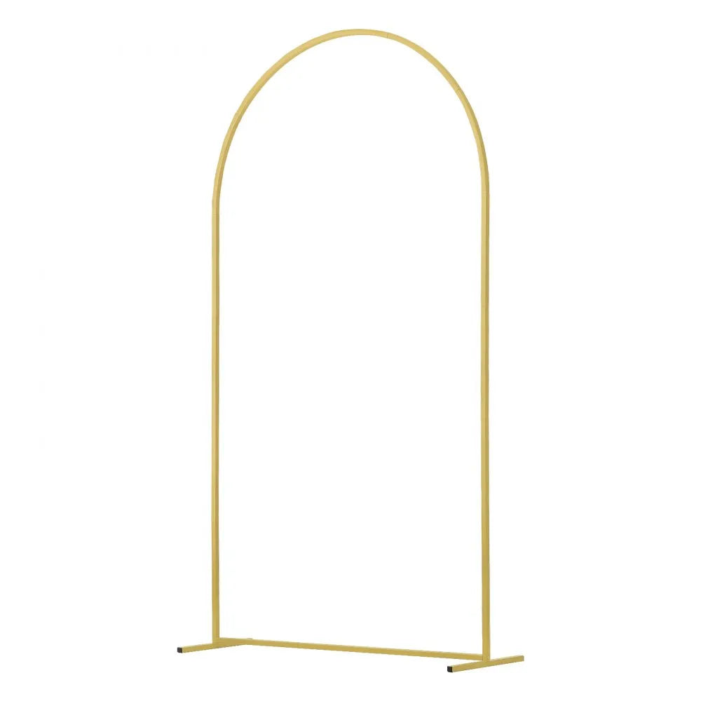 VEVOR Metal Arch Backdrop Stand Set of 2 Stand with Case Connection for Wedding