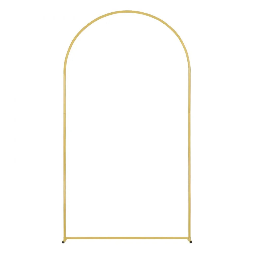 VEVOR Metal Arch Backdrop Stand Set of 2 Stand with Case Connection for Wedding