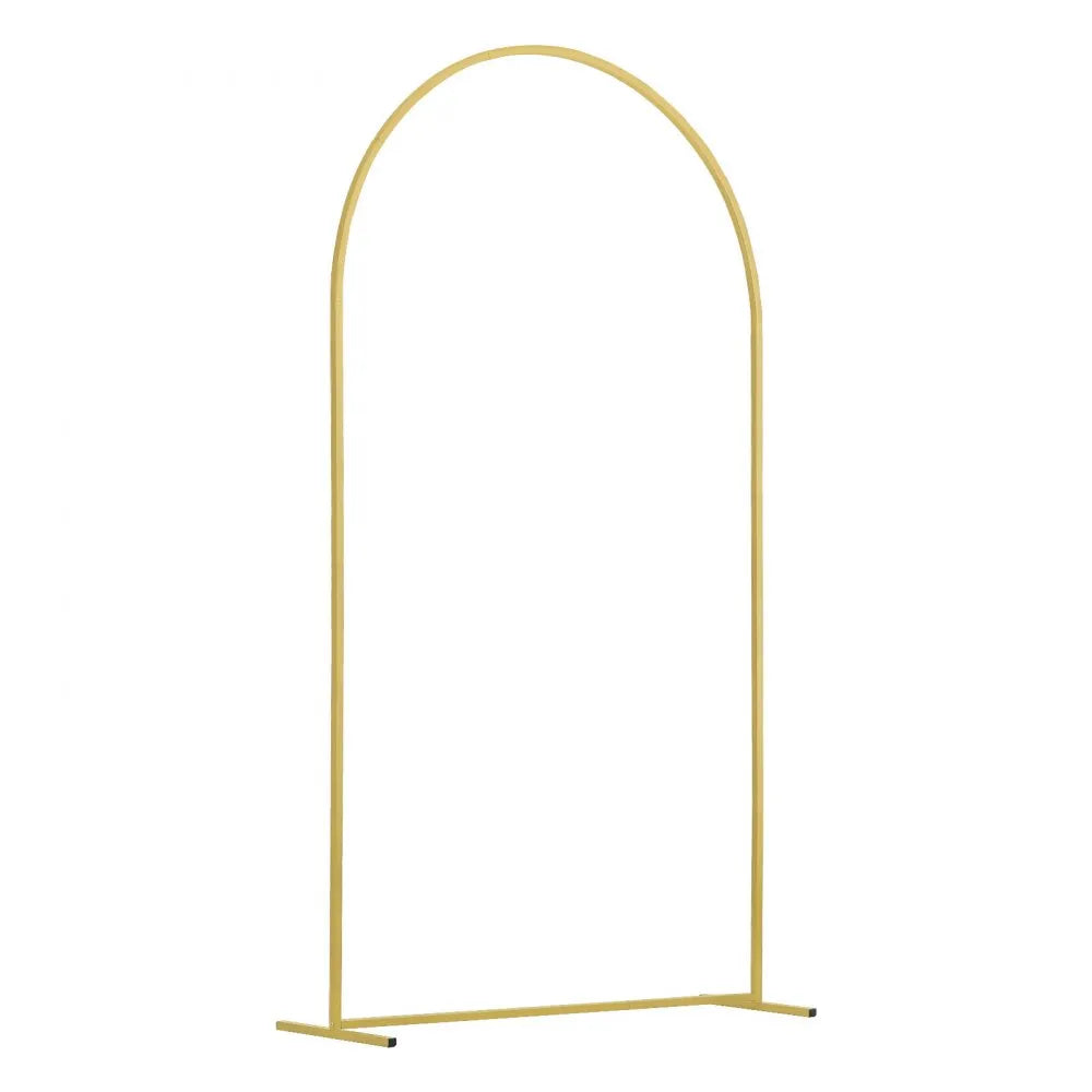VEVOR Metal Arch Backdrop Stand Set of 2 Stand with Case Connection for Wedding