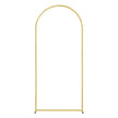 VEVOR Metal Arch Backdrop Stand Set of 3 Stand with Premium Gauze for Wedding