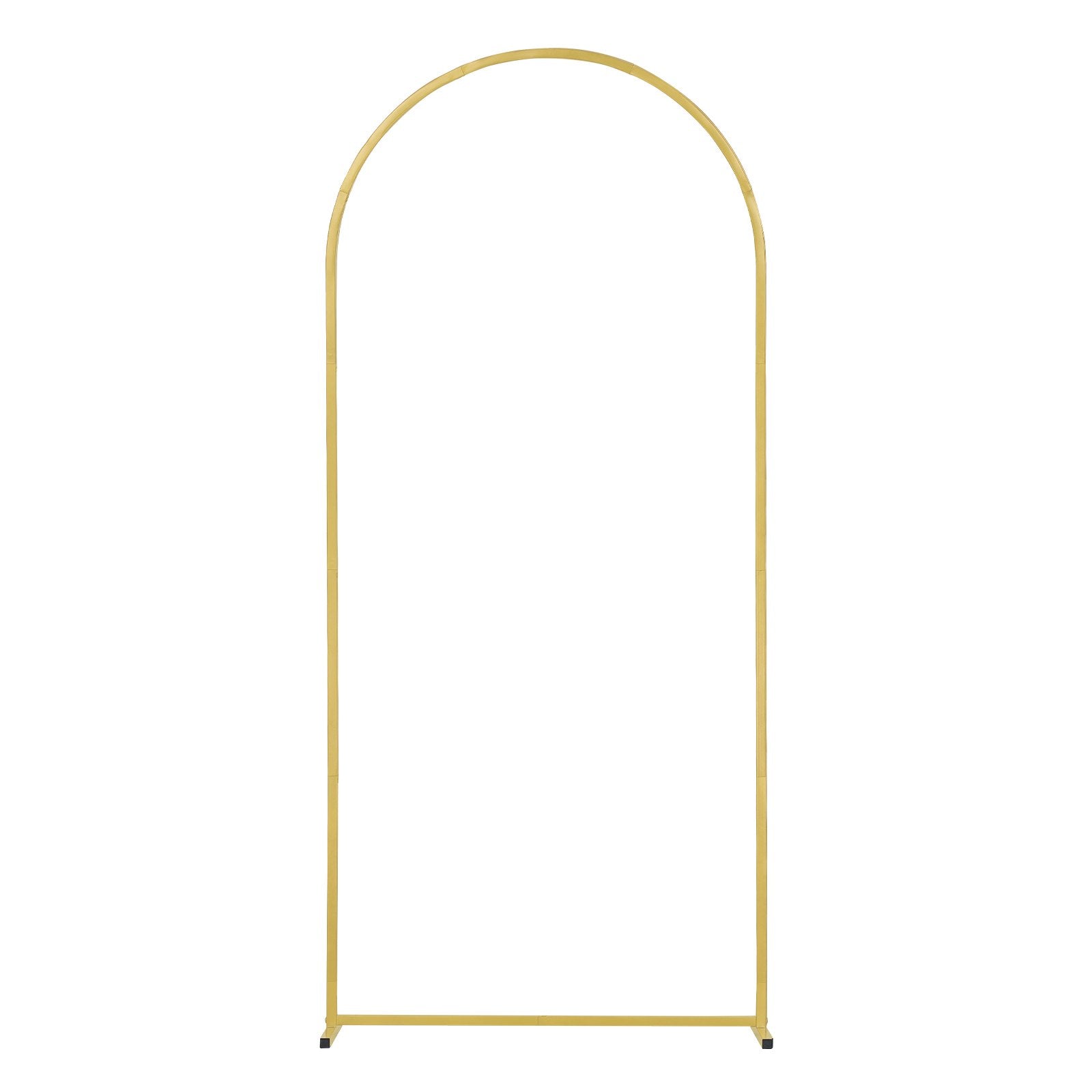 VEVOR Metal Arch Backdrop Stand Set of 3 Stand with Premium Gauze for Wedding