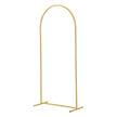 VEVOR Metal Arch Backdrop Stand Set of 3 Stand with Premium Gauze for Wedding