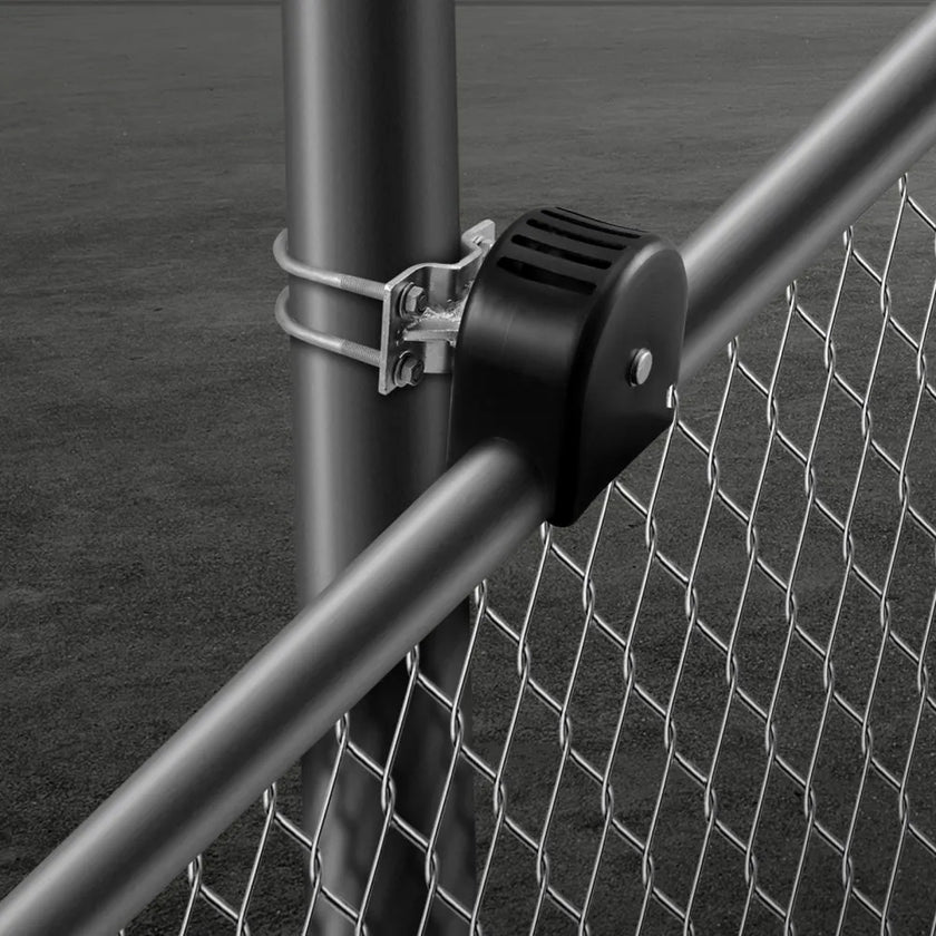 VEVOR Sliding Gate Kit w/ U-Shaped Groove 4 Track Wheels/Cover for Cantilever