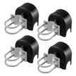 VEVOR Sliding Gate Kit w/ U-Shaped Groove 4 Track Wheels/Cover for Cantilever