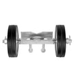 VEVOR Sliding Gate Kit 6” Sliding Rollers for Connect Tracks Max.600LBS