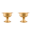 VEVOR 10PCS 16cm/6.3” Wedding Flower Vase Metal Gold Floral Stand for Table