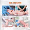 VEVOR Nursing Training Manikin, Male Life Size Demonstration Human Manikin for Nursing Training, Multifunctional Education Teaching Model Supplies, PVC Anatomical Mannequin Body Care Simulator Model