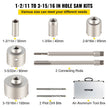 VEVOR Concrete Hole Saw Kit, 30/40/65/80/100mm Drill Bit Set SDS Plus or SDS Max Shank Wall Hole Cutter with 11.8