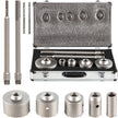 VEVOR Concrete Hole Saw Kit, 30/40/65/80/100mm Drill Bit Set SDS Plus or SDS Max Shank Wall Hole Cutter with 11.8