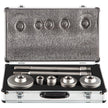 VEVOR Concrete Hole Saw Kit, 30/40/65/80/100mm Drill Bit Set SDS Plus or SDS Max Shank Wall Hole Cutter with 11.8