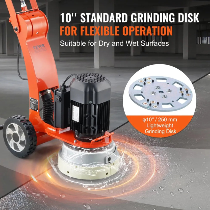 VEVOR Electric Concrete Floor Grinder 10