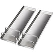 VEVOR Concrete Knee Boards 28'' x 8'' Slider Knee Boards, Kneeler Board Stainless Steel Knee boards, Concrete Board Slider Tools, Pair Moving Sliders with Rouned Conner, for Cement & Concrete Finish