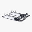 VEVOR Concrete Knee Boards Stainless Steel, 30'' x 10'' Concrete Sliders, Knee Boards For Concrete, Concrete Knee Pads Moving Sliders, with Knee Pads & Board Straps for Cement and Concrete Finishing
