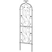VEVOR Metal Garden Trellis for Climbing Plant Support 60 x 15 in Rustproof