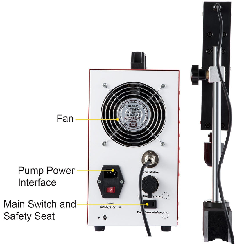 VEVOR Portable EDM Machine 800W EDM Tap Remover Depth Setting 0.039