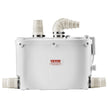 VEVOR Macerator Pump 500W 29 GPM Flow 26 ft Head Lift for Kitchen Basement Sink