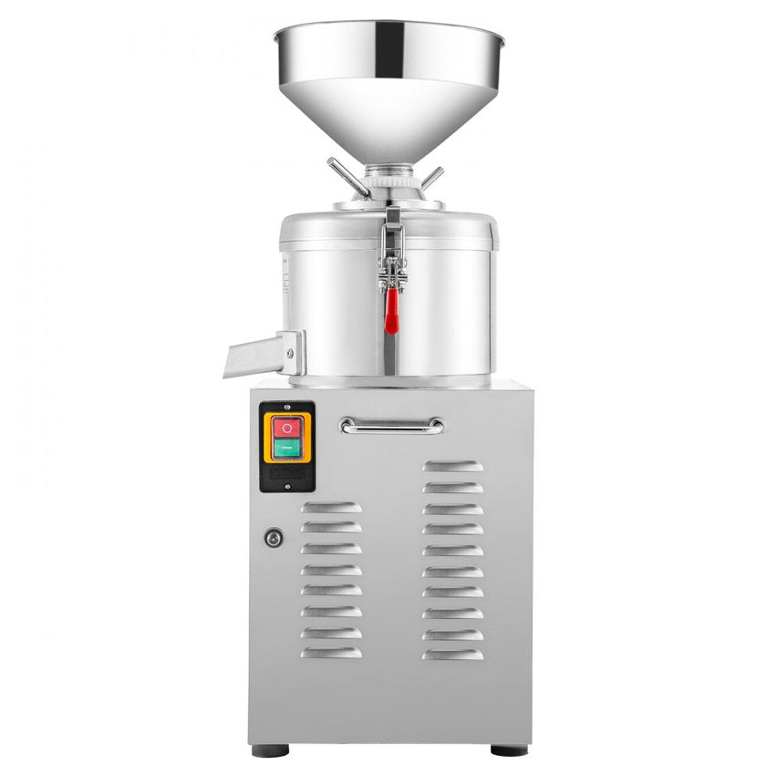VEVOR Commercial Peanut Butter Maker 15 Kg/h, Electric Peanut Butter Maker 2850 r/min Stainless Steel, Peanut Butter Maker Machine 1100w for Peanut Sesame Walnut Butter