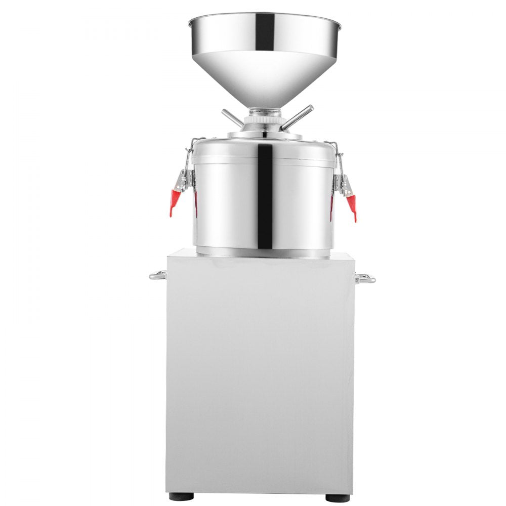 VEVOR Commercial Peanut Butter Maker 15 Kg/h, Electric Peanut Butter Maker 2850 r/min Stainless Steel, Peanut Butter Maker Machine 1100w for Peanut Sesame Walnut Butter