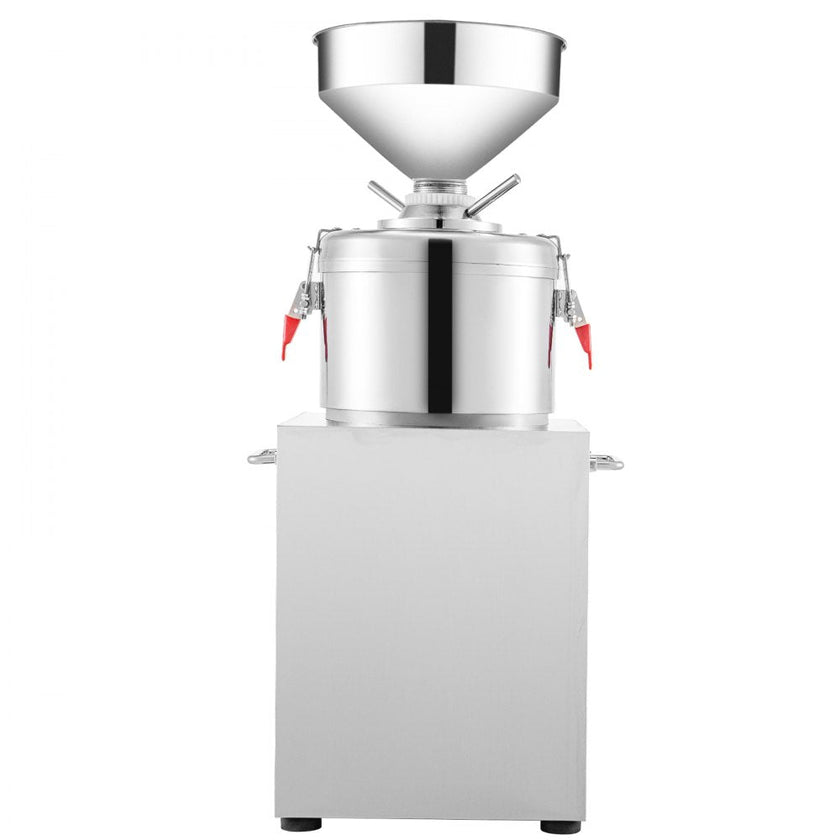 VEVOR Commercial Peanut Butter Maker 15 Kg/h, Electric Peanut Butter Maker 2850 r/min Stainless Steel, Peanut Butter Maker Machine 1100w for Peanut Sesame Walnut Butter