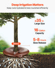 VEVOR Tree Watering Ring 4 Packs 16 Gallons Slow Release Tree Water Bag Durable