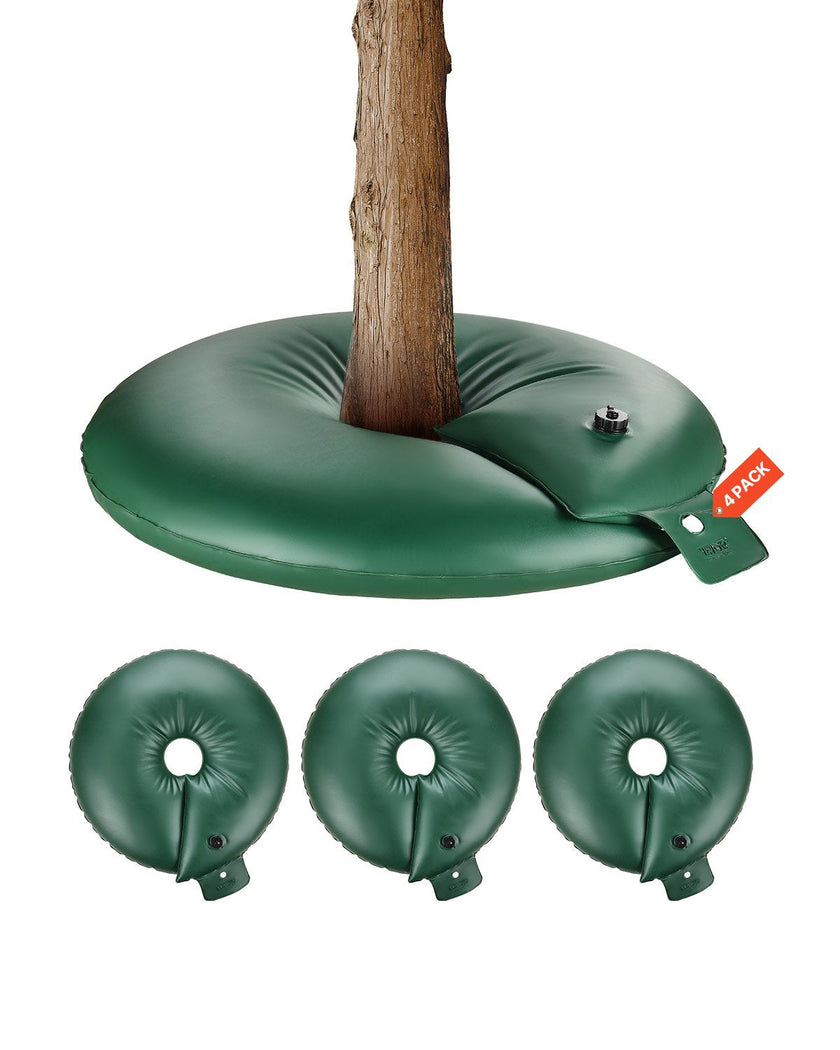 VEVOR Tree Watering Ring 4 Packs 20 Gallons Slow Release Tree Water Bag Durable