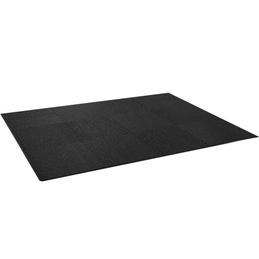 VEVOR 12 PCS 1/2 inch Thick Gym Floor Mats, 24