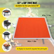 VEVOR Fire Pit Mat, 67\