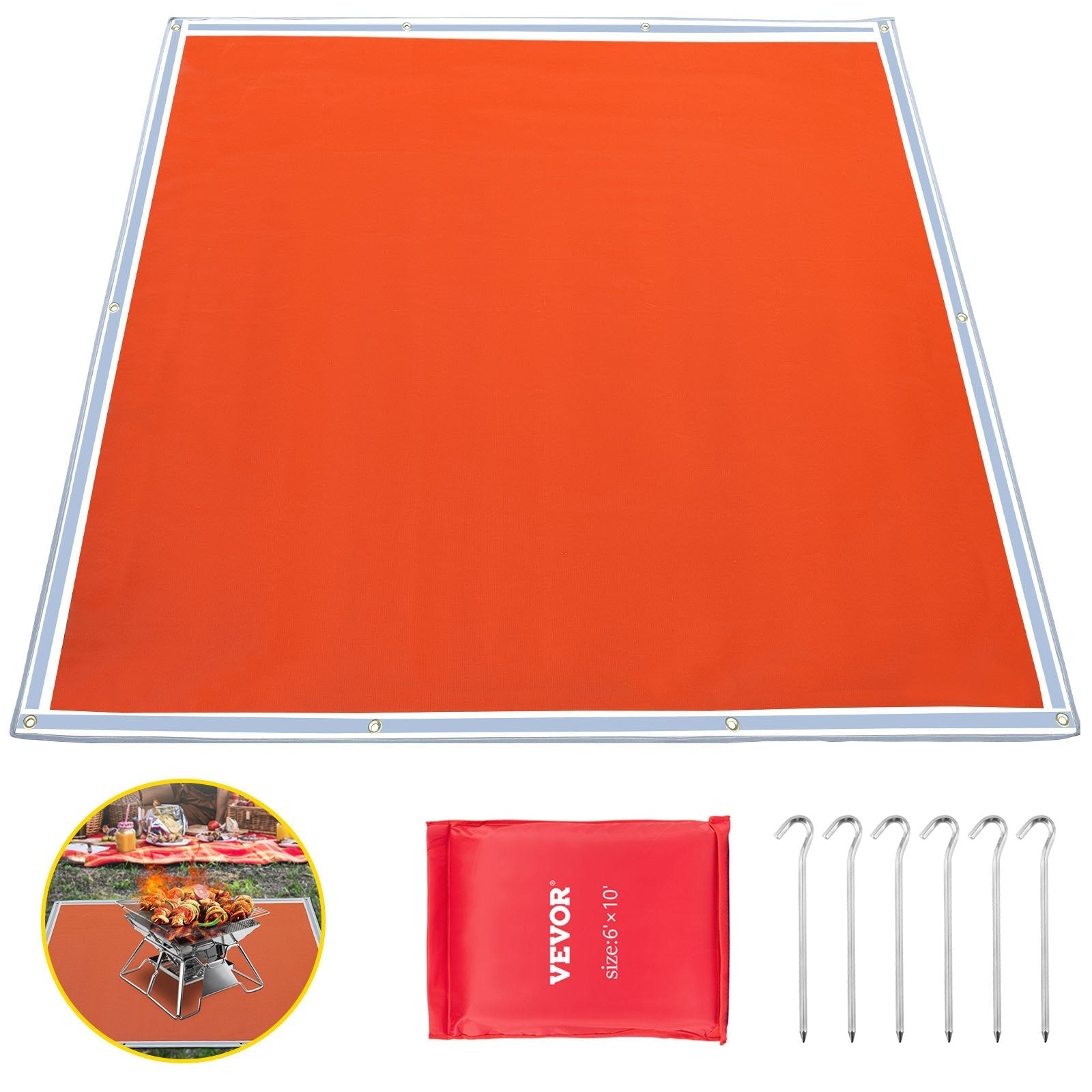 VEVOR Fire Pit Mat, 67\