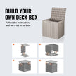 VEVOR Deck Box, 31 Gallon Outdoor Storage Box, 22.1