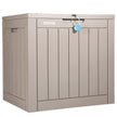 VEVOR Deck Box, 31 Gallon Outdoor Storage Box, 22.1