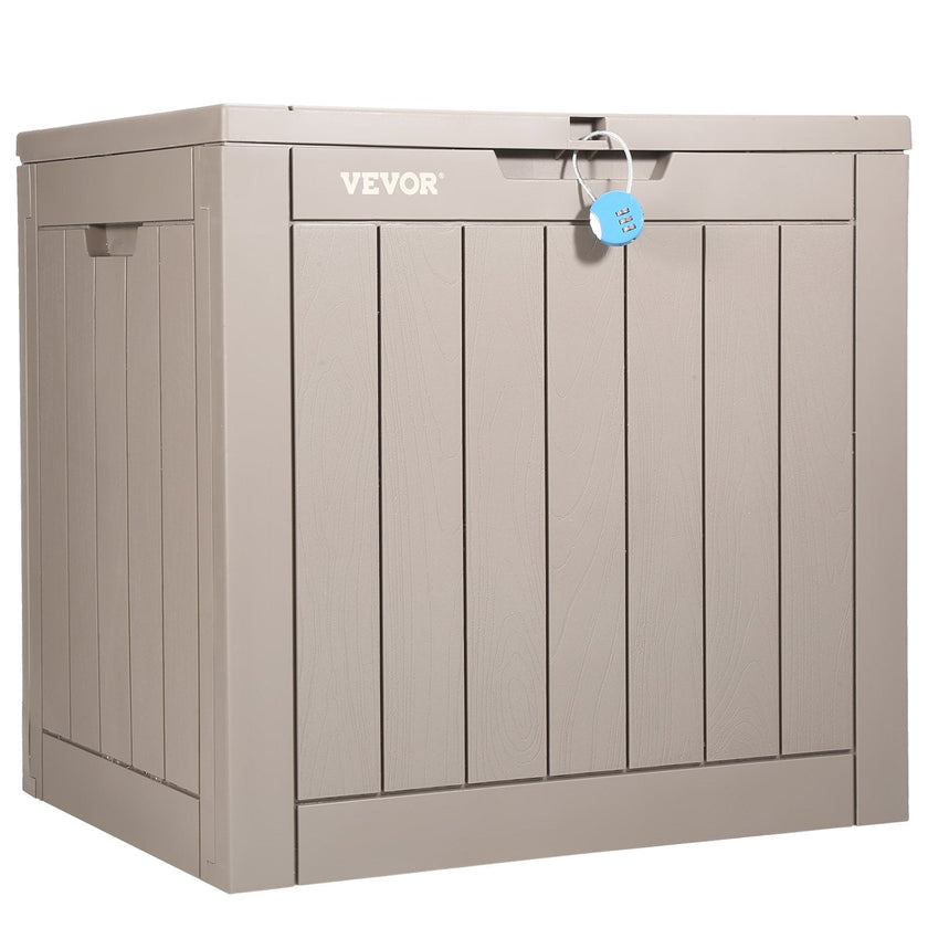 VEVOR Deck Box, 31 Gallon Outdoor Storage Box, 22.1