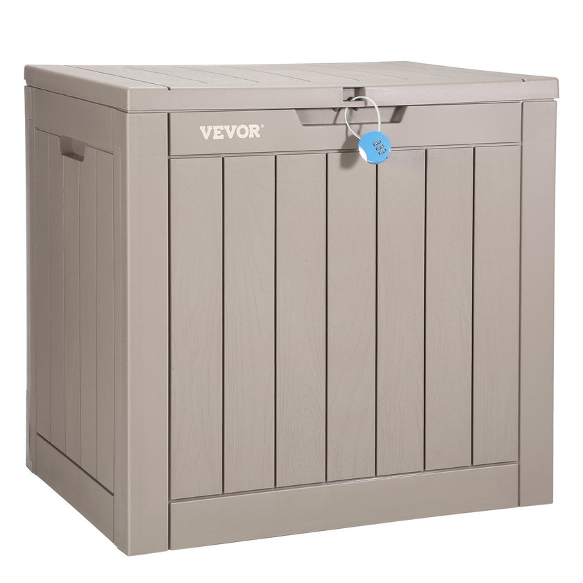 VEVOR Deck Box, 31 Gallon Outdoor Storage Box, 22.1